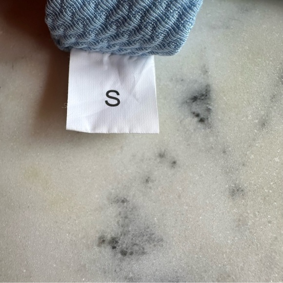 SHEIN Light Blue Textured Bikini Set Size Small - Picture 13 of 15